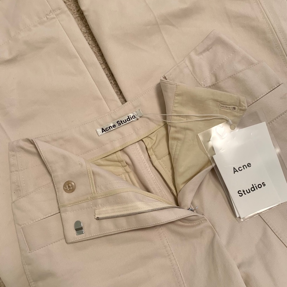 Acne studios portias trousers pants